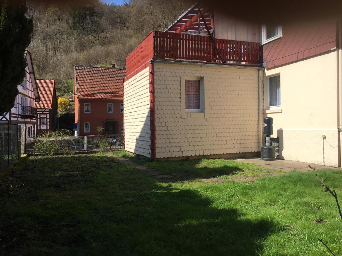Walkenried Ferienhaus Am Fluss Mit Traumhafter Dachterrasse ,Garten Und Grill מראה חיצוני תמונה