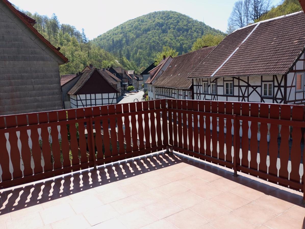 Walkenried Ferienhaus Am Fluss Mit Traumhafter Dachterrasse ,Garten Und Grill מראה חיצוני תמונה